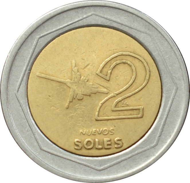 Peru 2 Nuevos Soles 1995