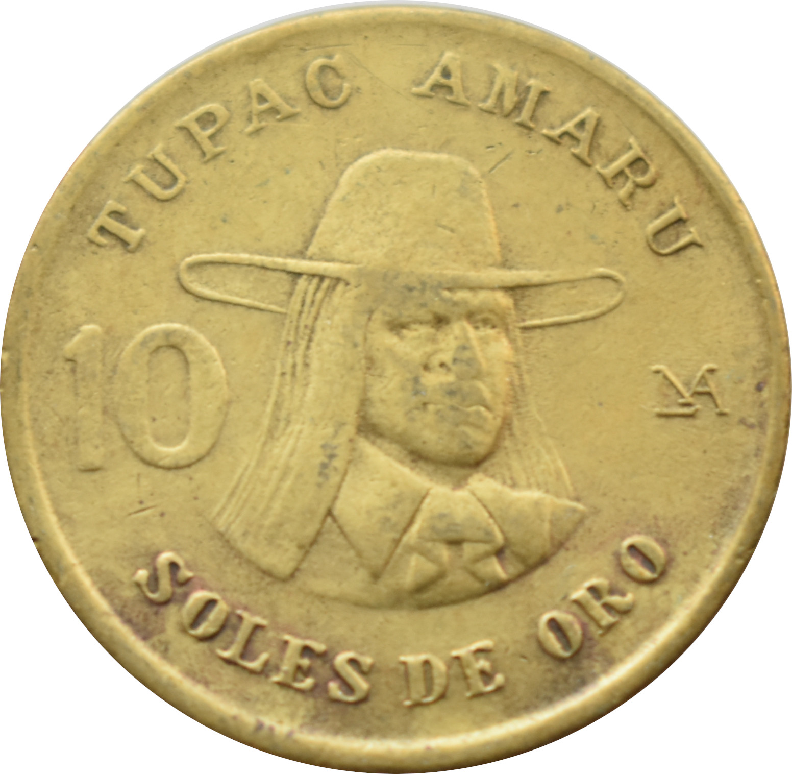 Peru 10 Soles de Oro 1980