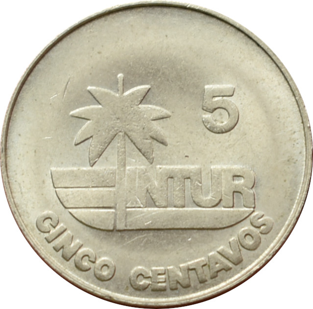 Kuba 5 Centavos 1981 INTUR