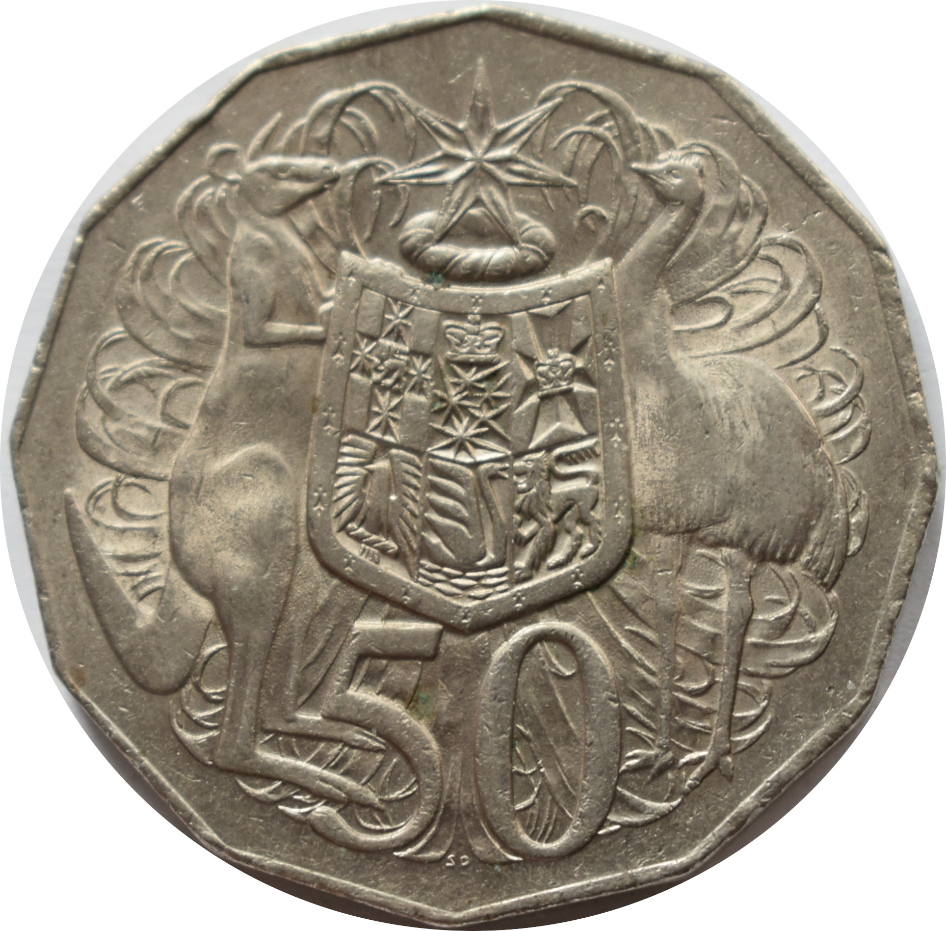 Austrália 50 Cents 1973