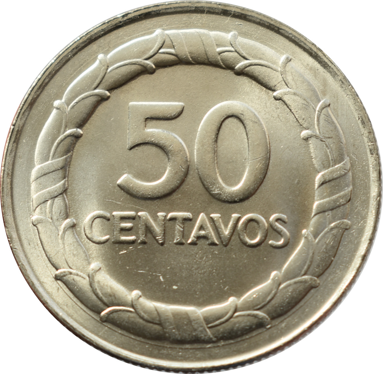 Kolumbia 50 Centavos 1968