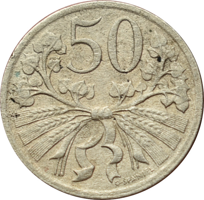 ČSR 50 Halier 1922