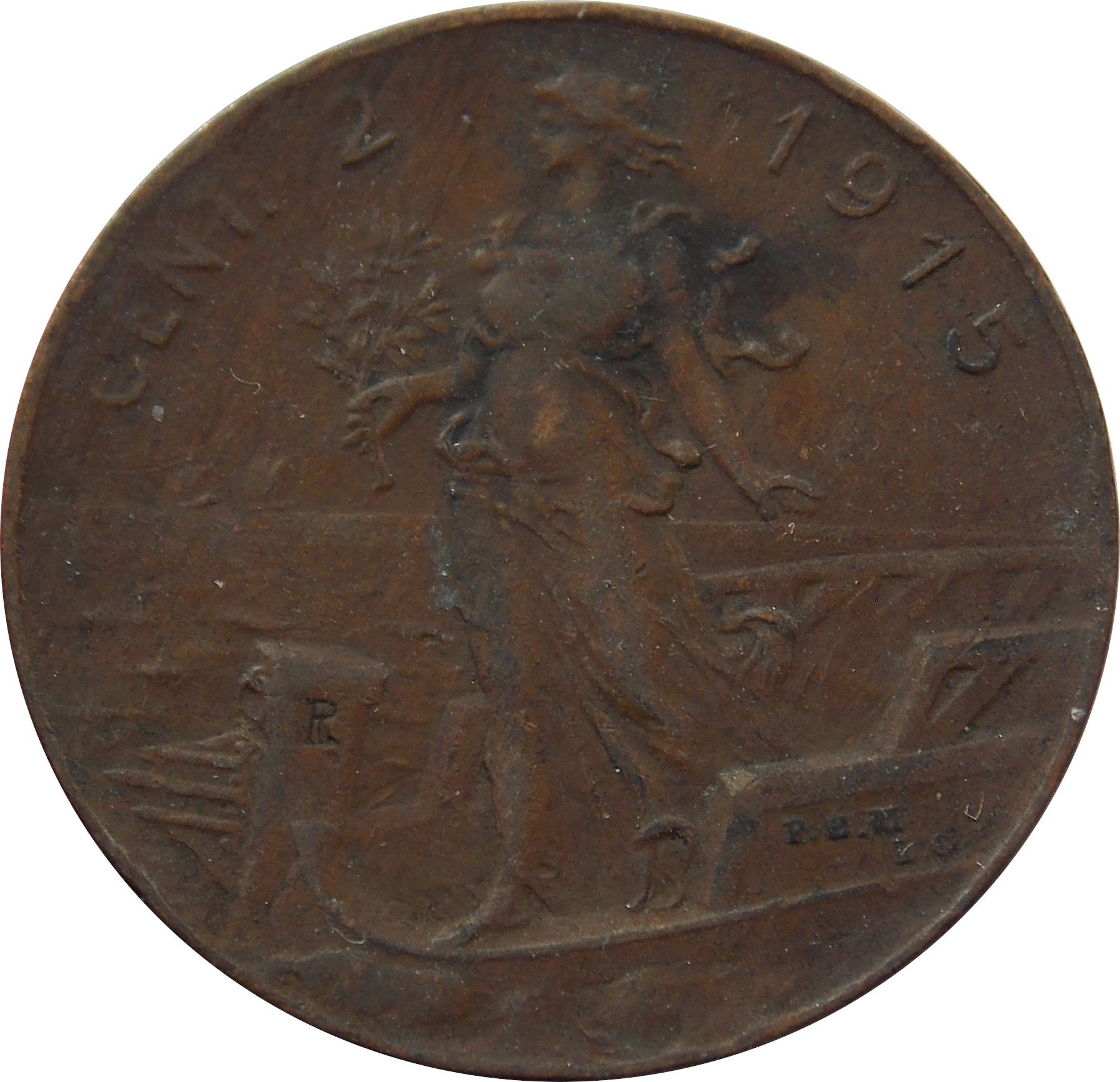 Taliansko 2 Centesimi 1915