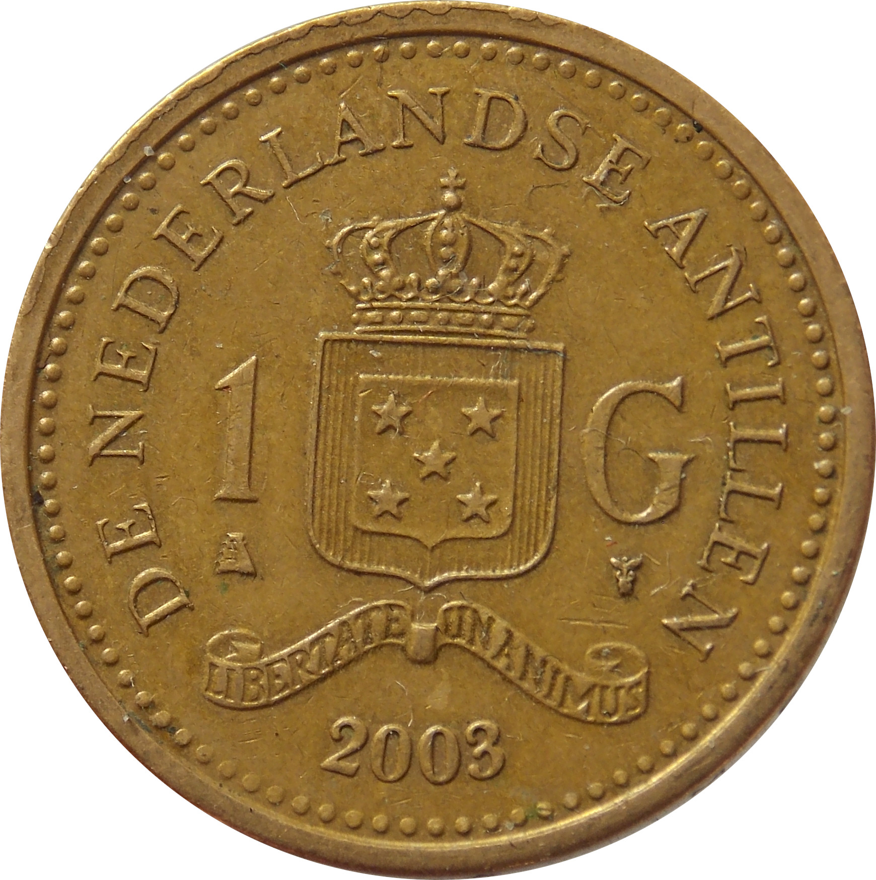 Holandské Antily 1 Gulden 2003