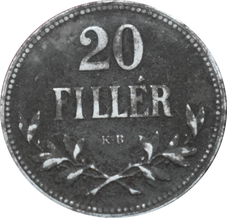 F.J. 20 Fillér 1917 K.B