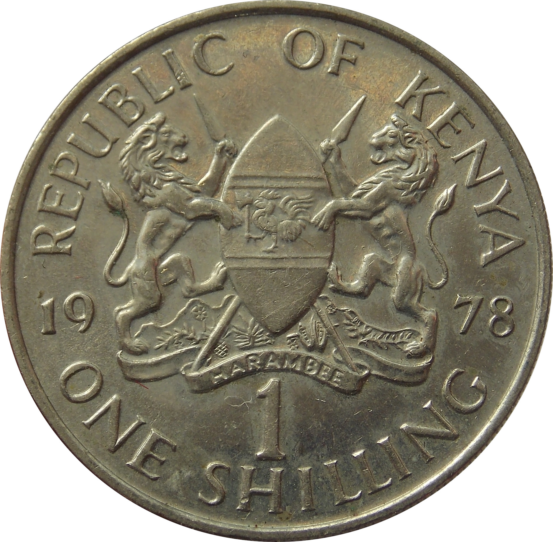 Keňa 1 Shilling 1978