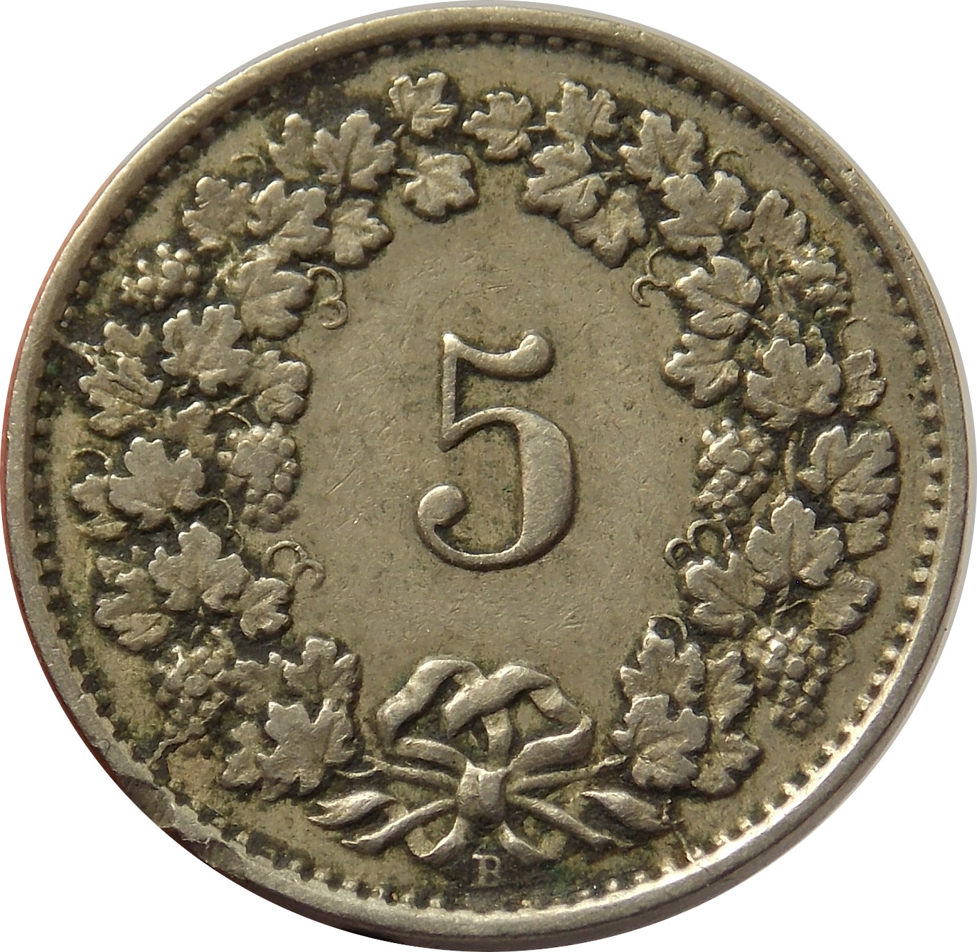 Švajčiarsko 5 Rappen 1926