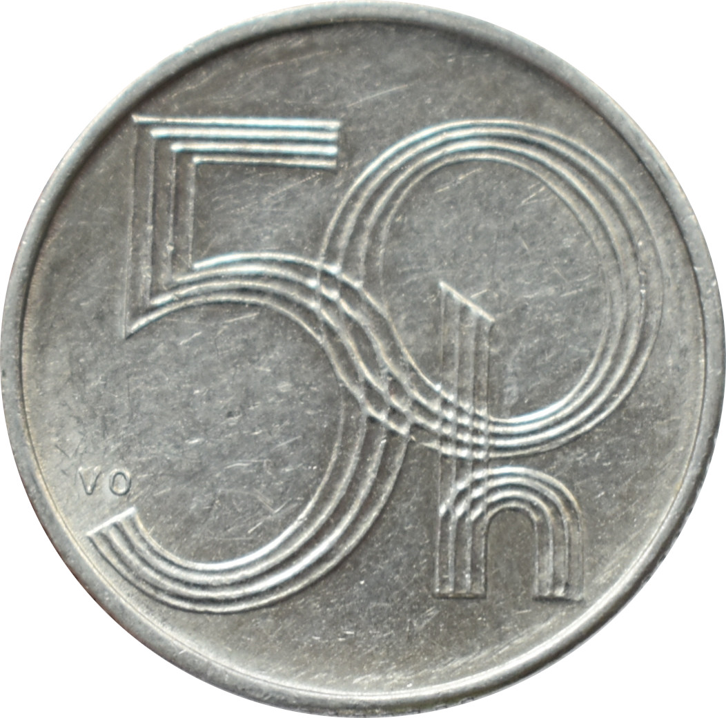 Česko 50 halierov 1993