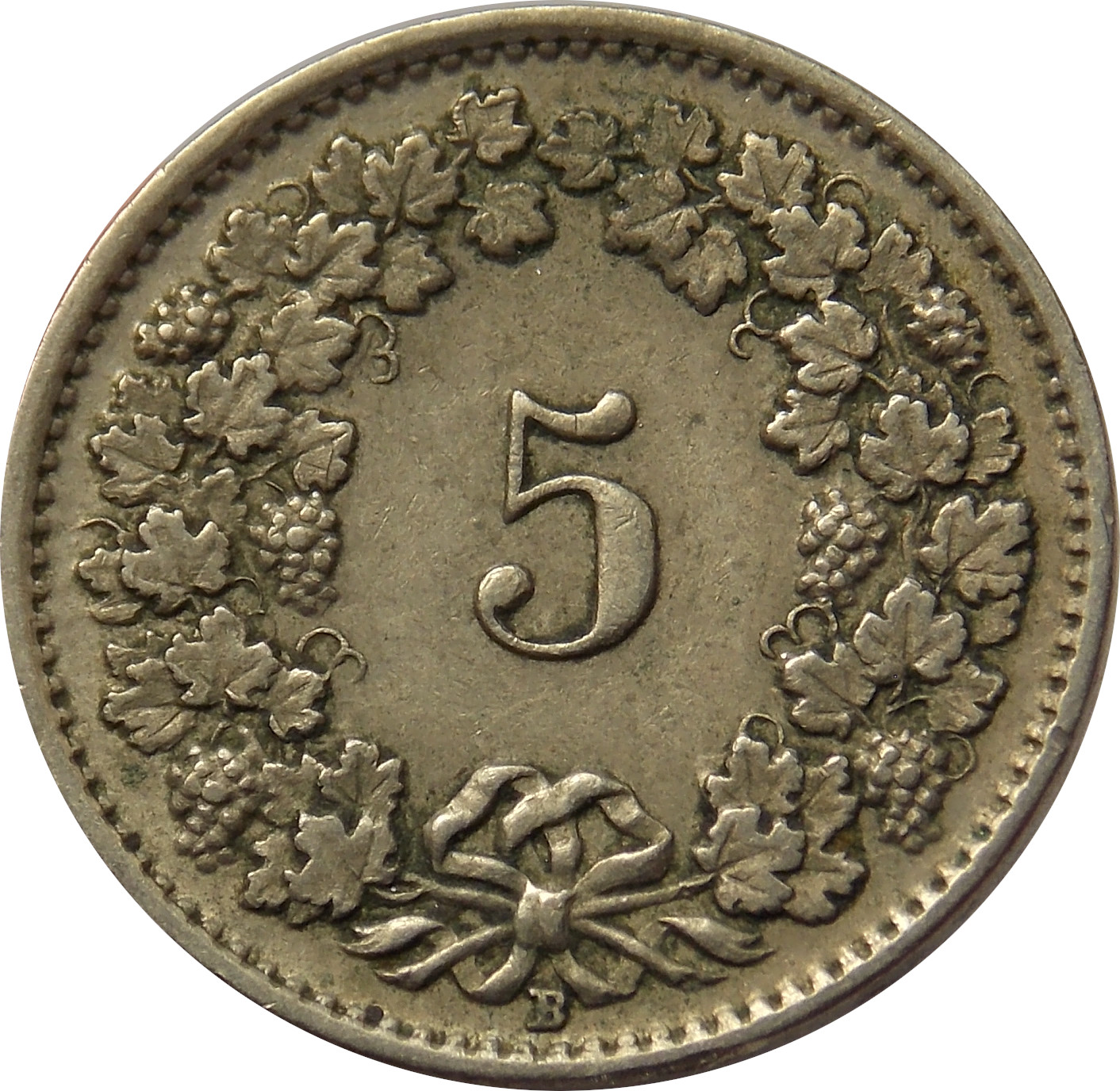 Švajčiarsko 5 Rappen 1940