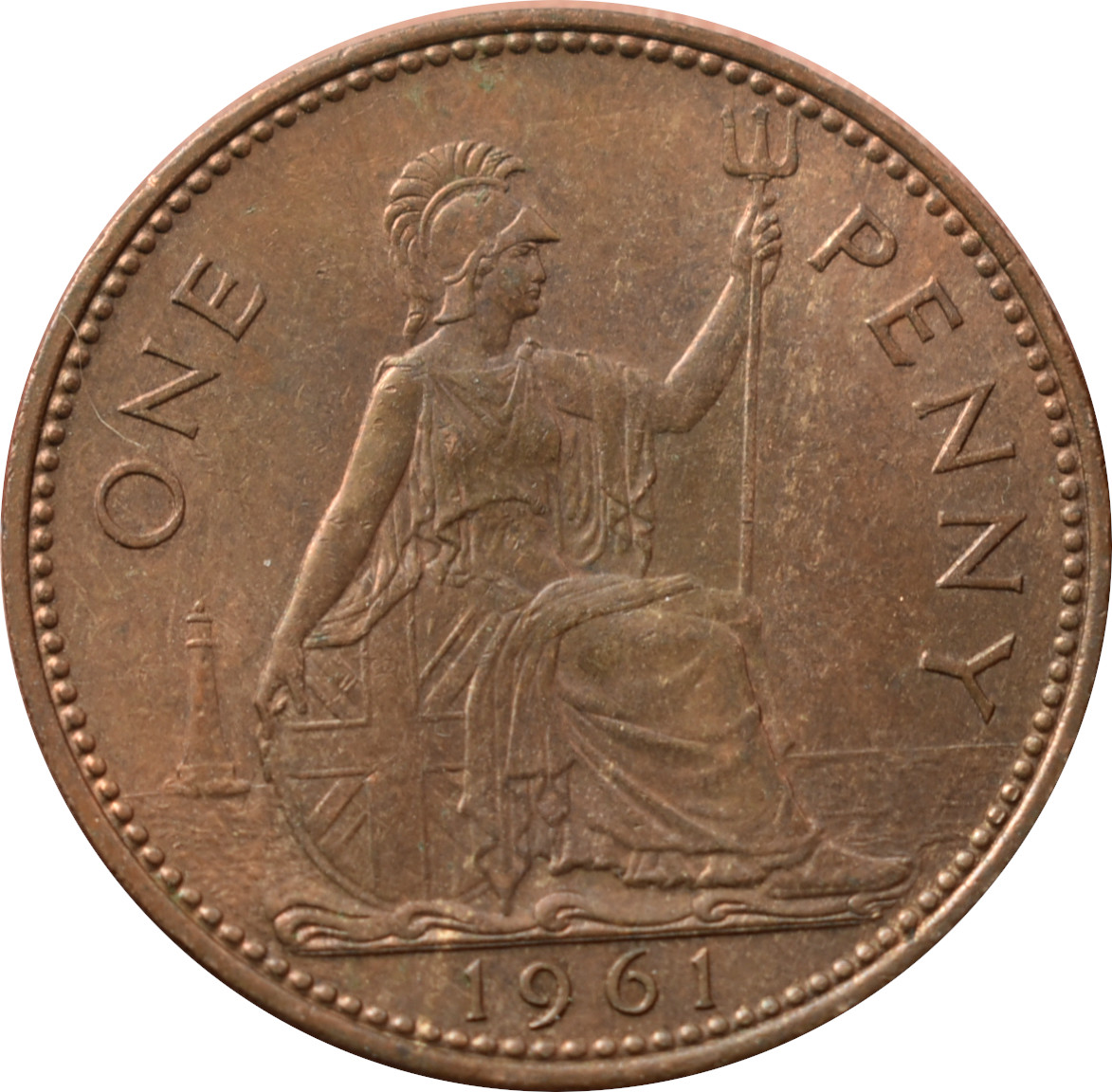Anglicko 1 Penny 1961