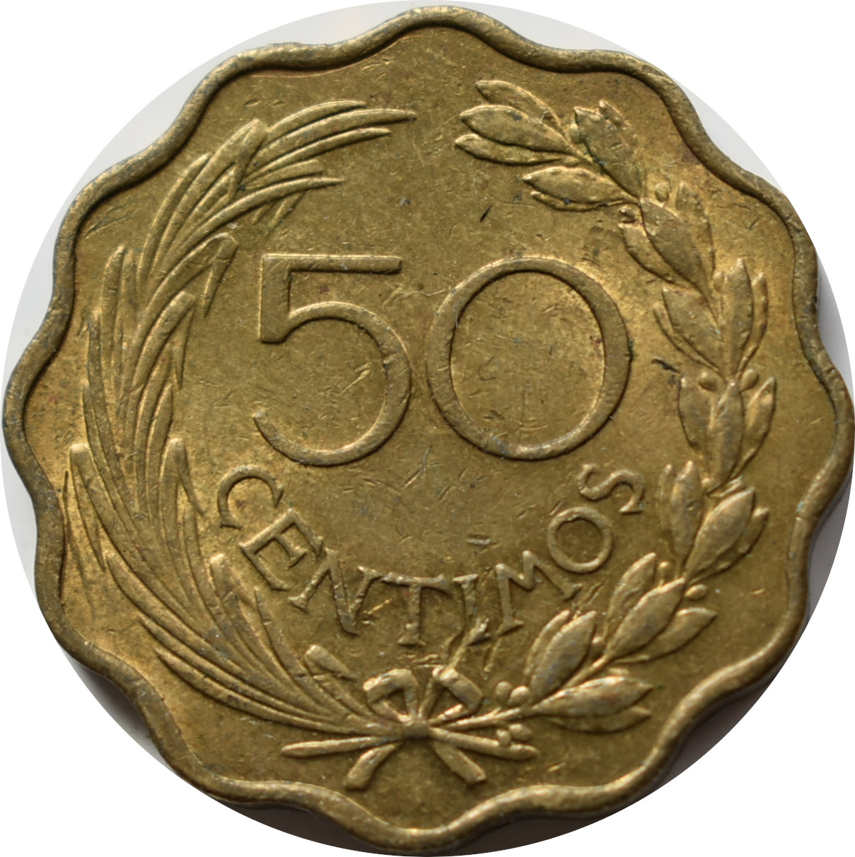 Paraguaj 50 Centimos 1953
