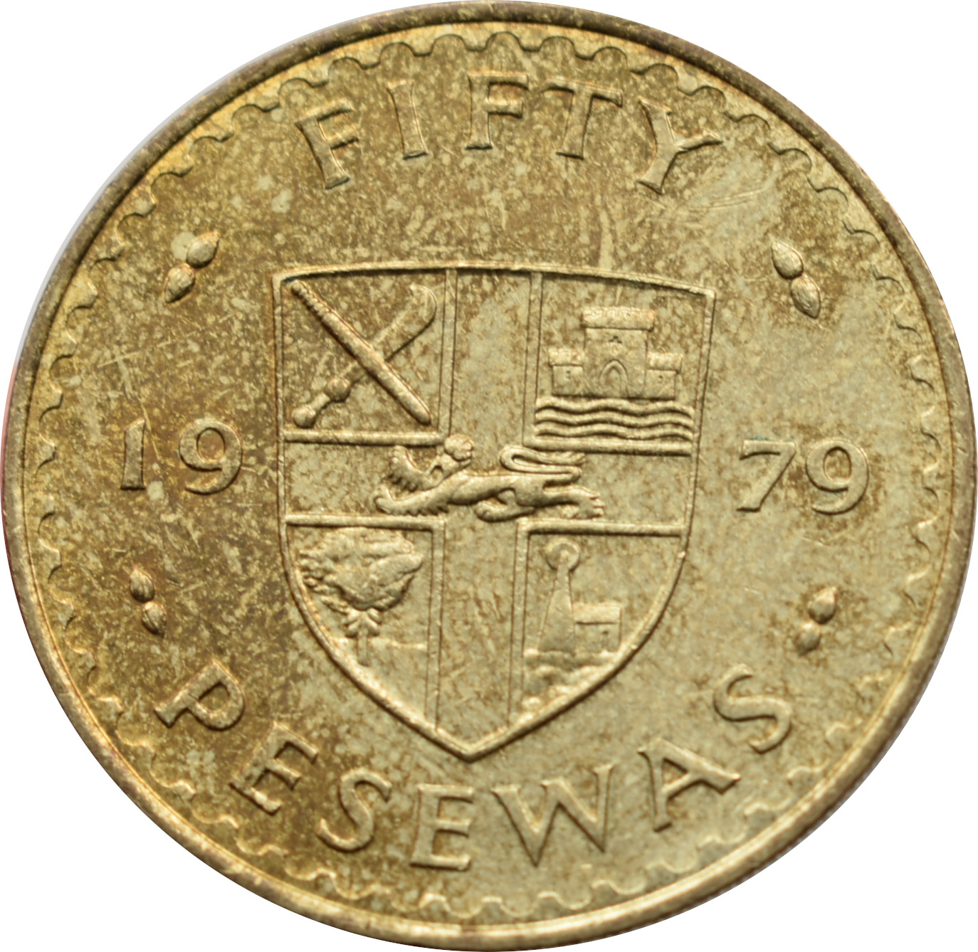 Ghana 50 Pesewas 1979