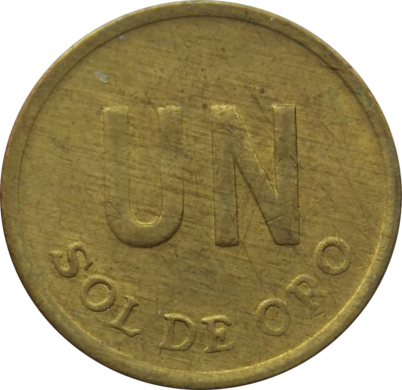 Peru 1 Sol de Oro 1976