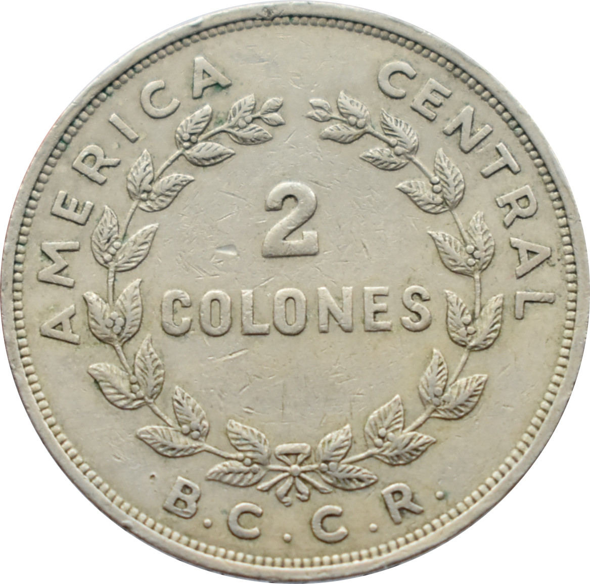 Kostarika 2 Colones 1968