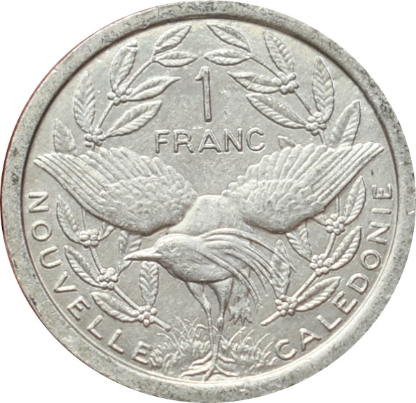 Nová Kaledónia 1 Franc 1996