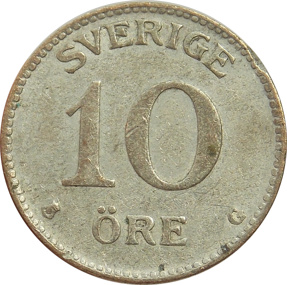 Švédsko 10 Ore 1942