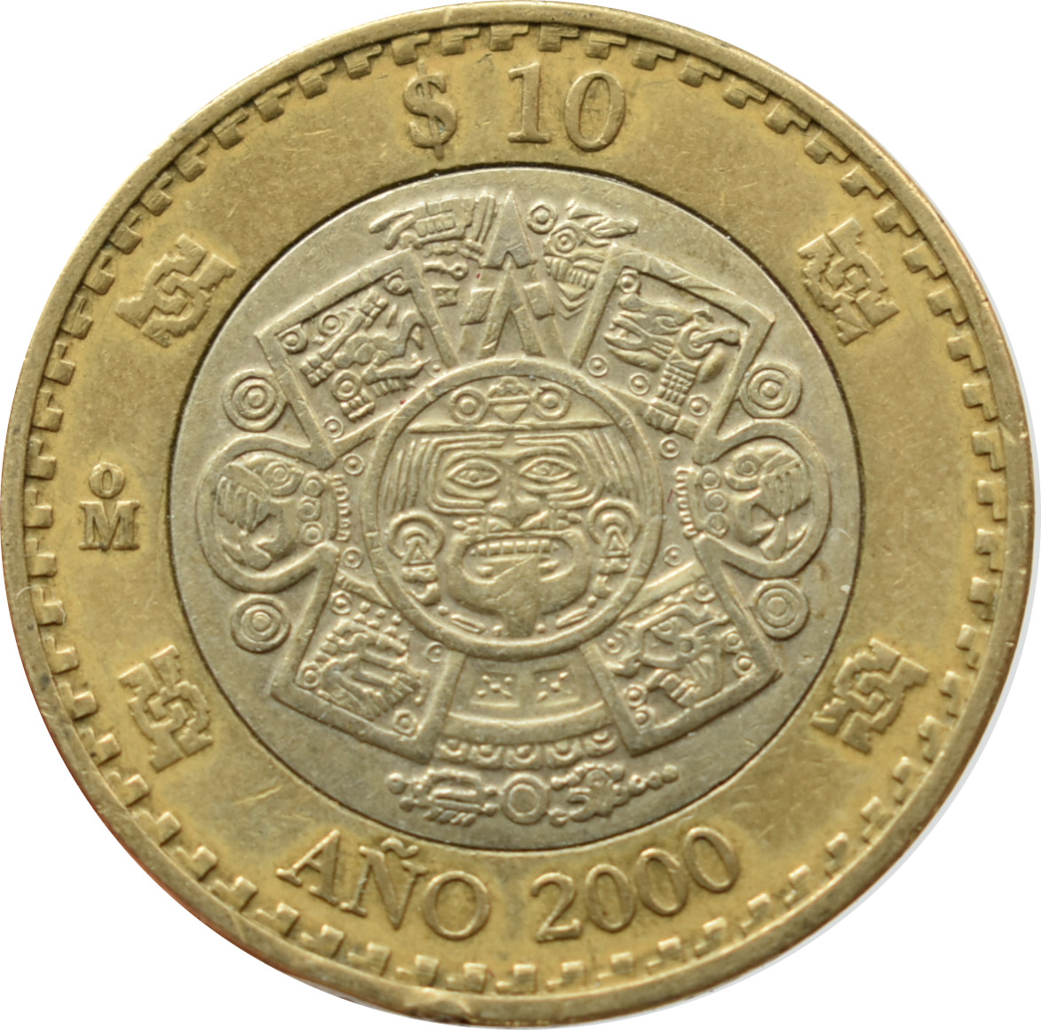 Mexiko 10 Pesos 2000