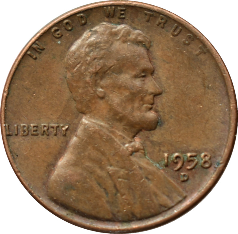 Spojené štáty 1 Cent 1958 D