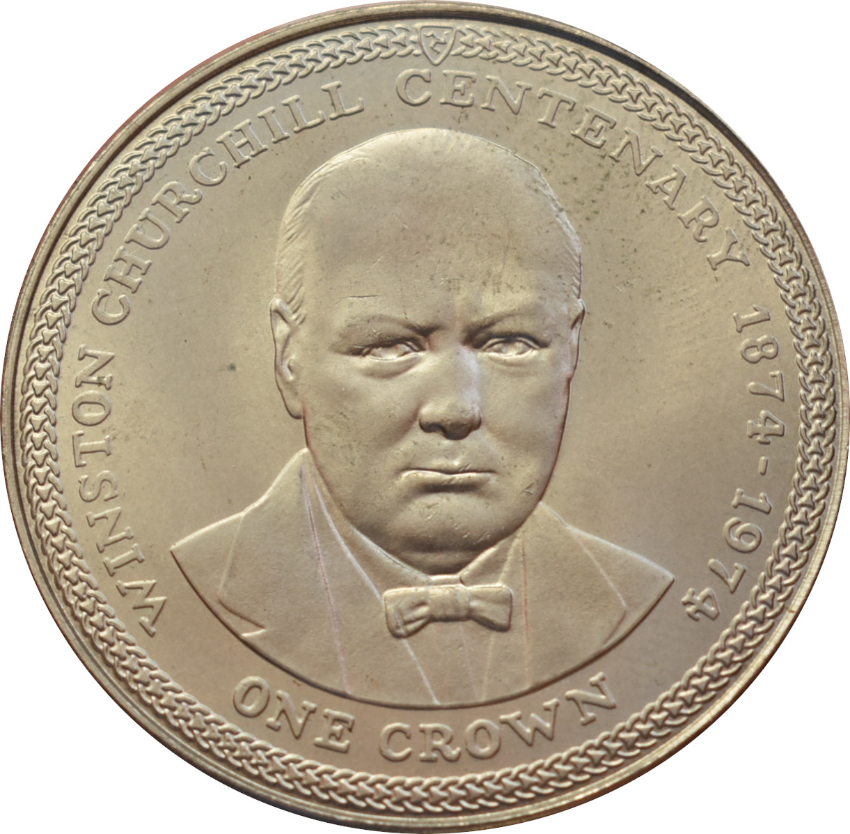 Ostrov Man 1 Crown 1974