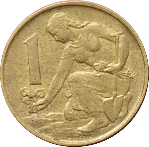 ČSSR 1 Kčs 1986