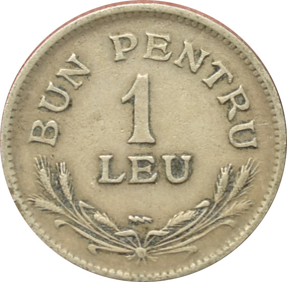 Rumunsko 1 Leu 1924