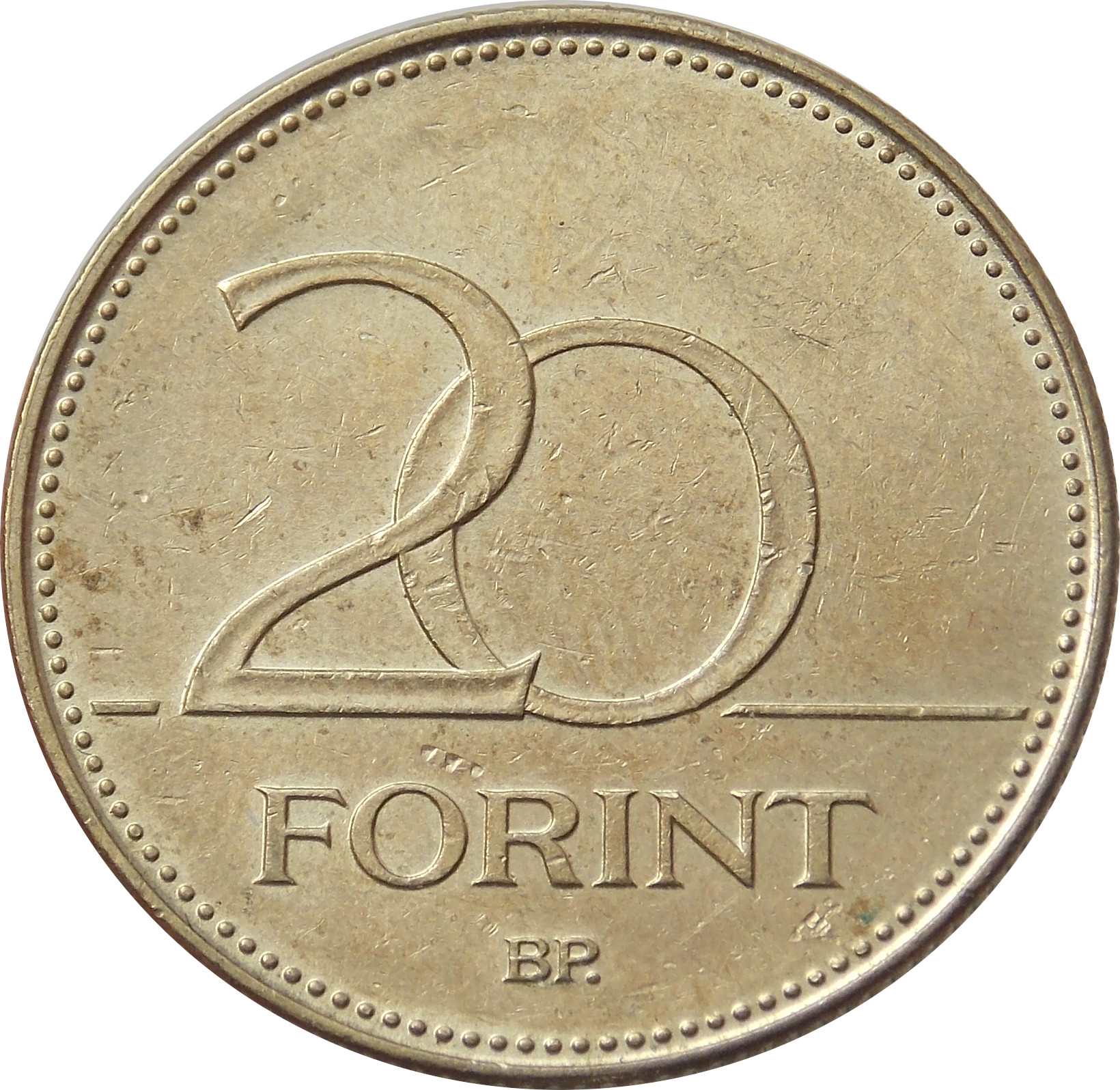 Maďarsko 20 Forint 2015
