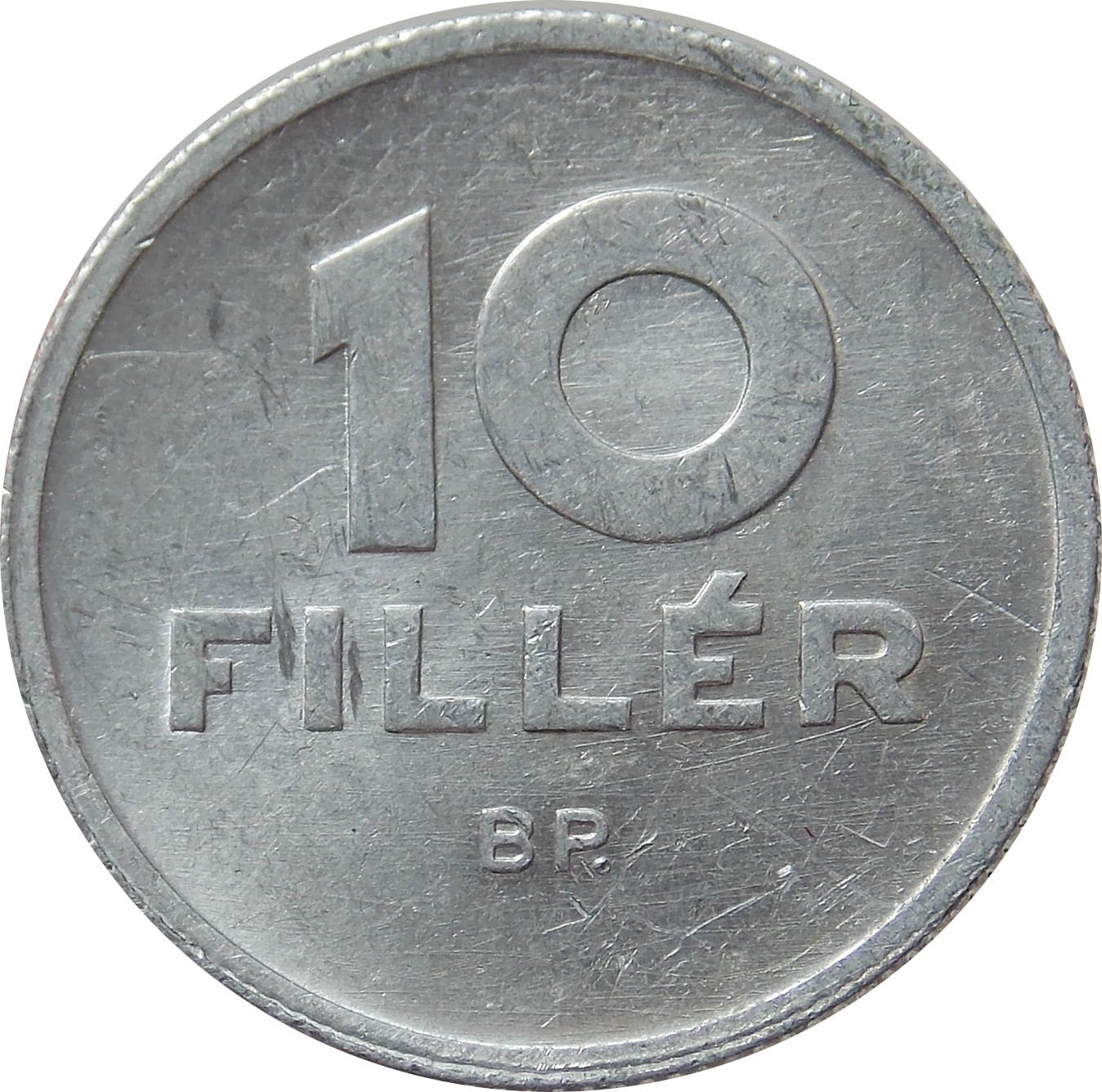 Maďarsko 10 Fillér 1965
