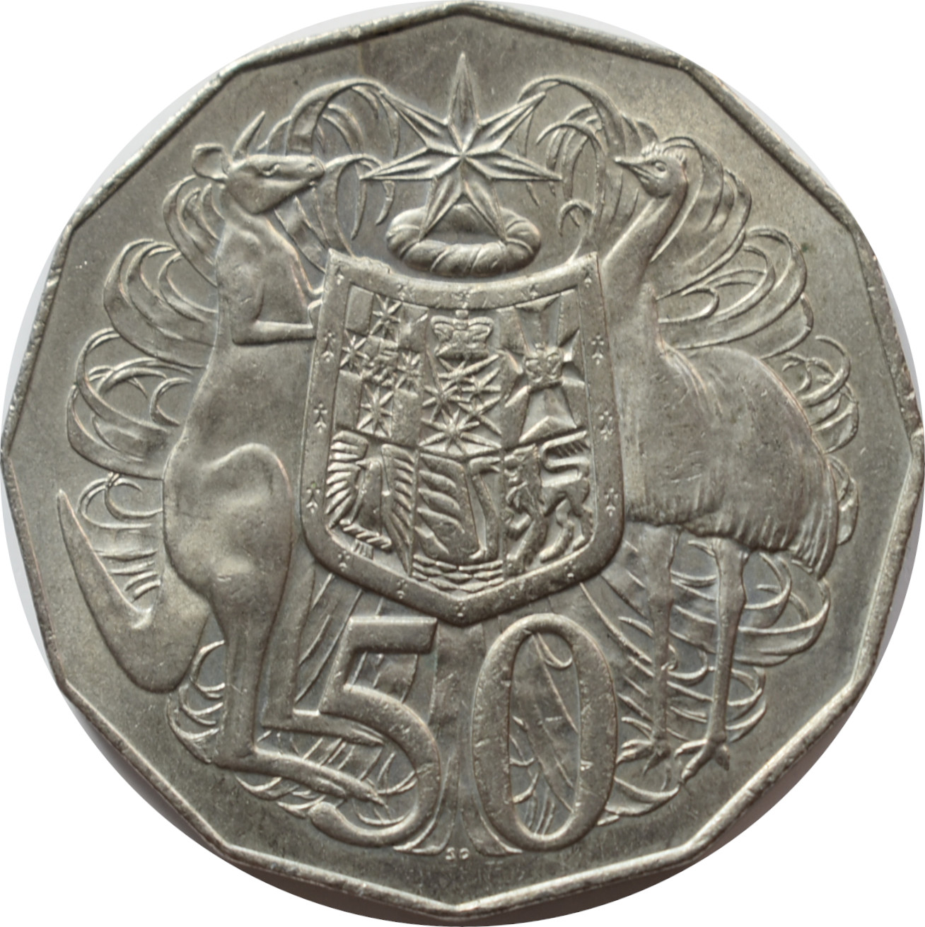 Austrália 50 Cents 1976