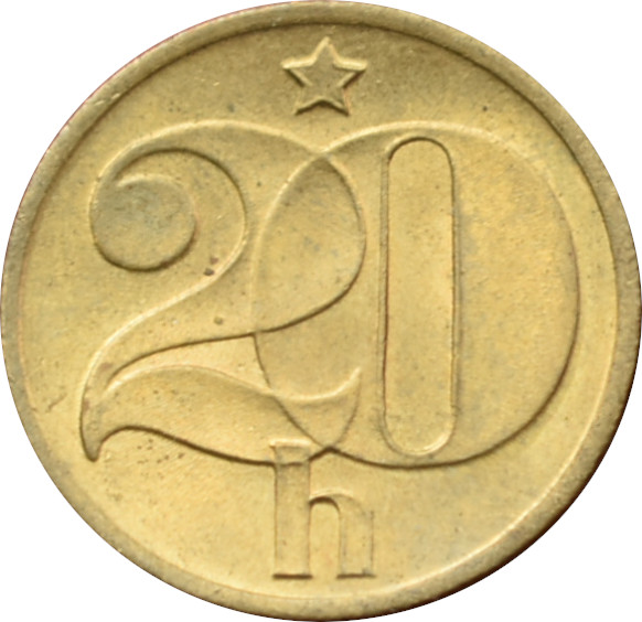 ČSSR 20 Halier 1975