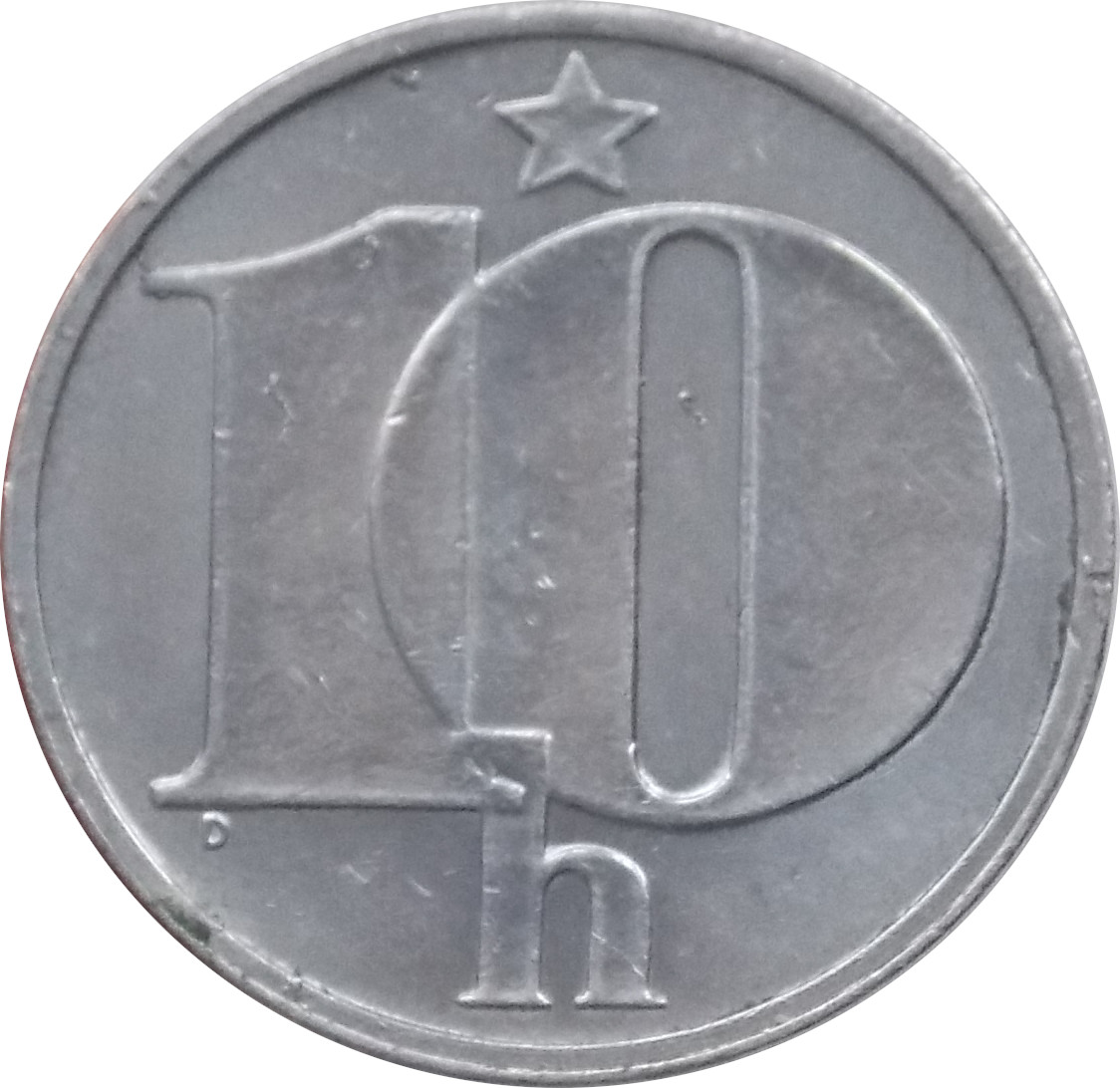 ČSSR 10 Halier 1983