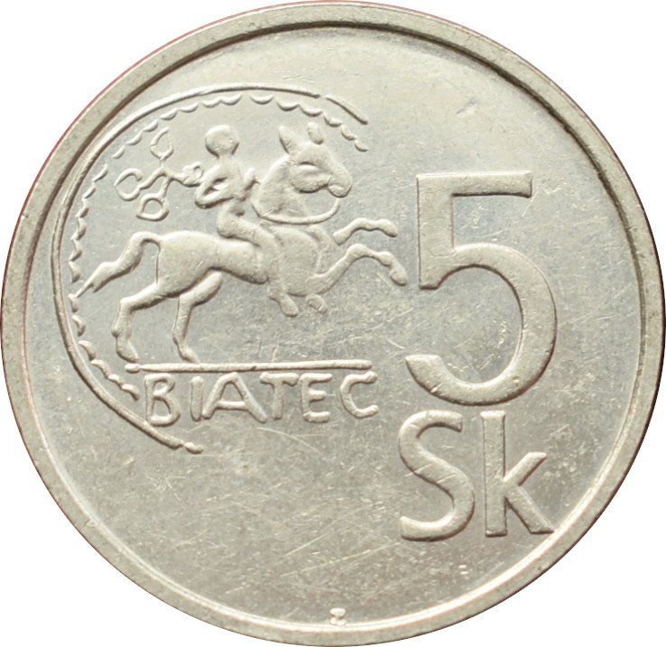 Slovensko 5 Korún 1994