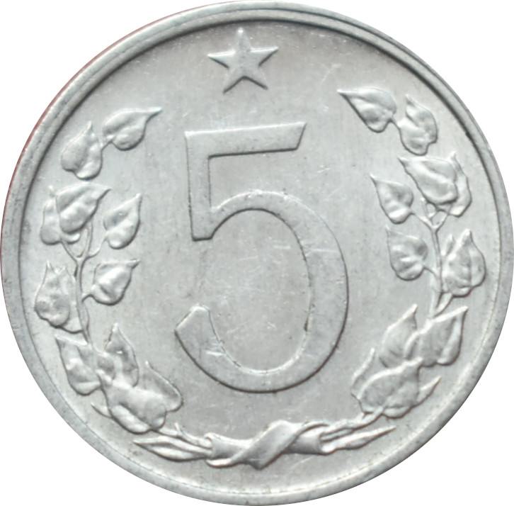 ČSSR 5 Halier 1974