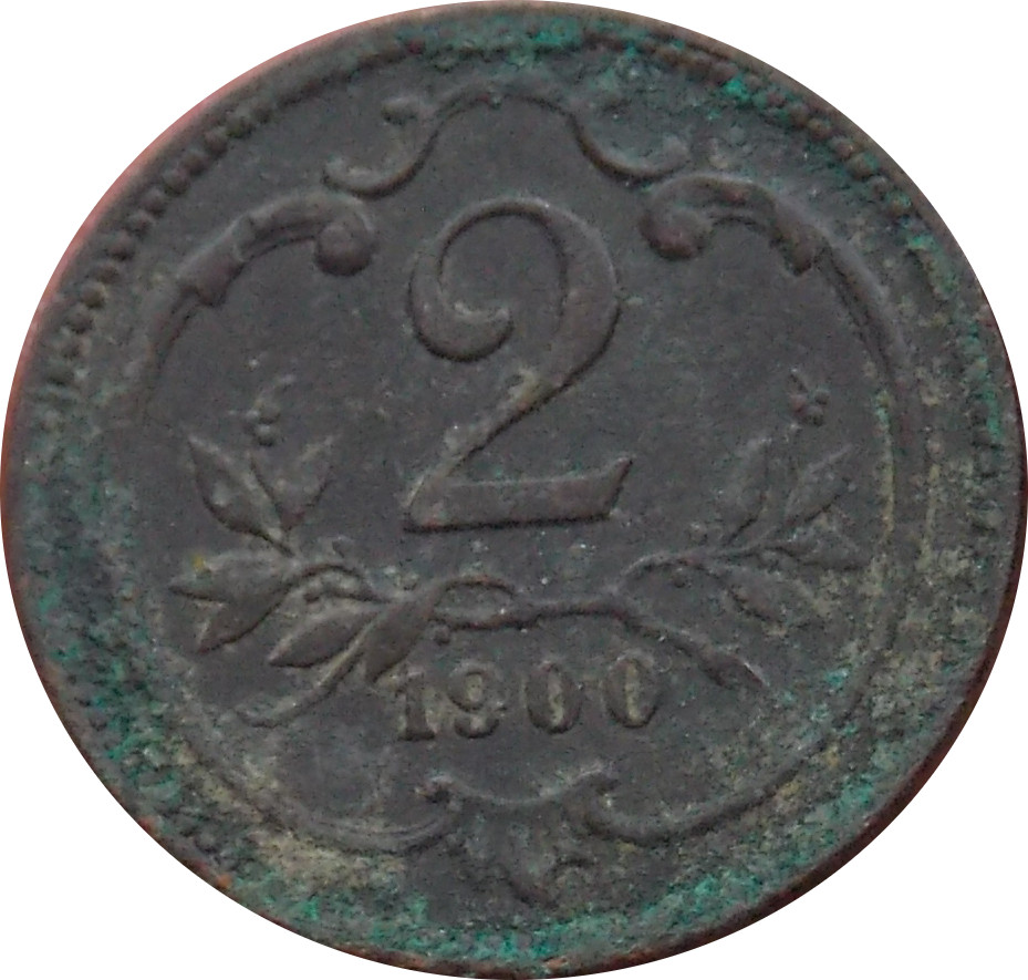 F.J. 2 Heller 1900