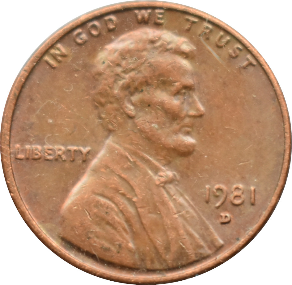 Spojené štáty 1 Cent 1981 D