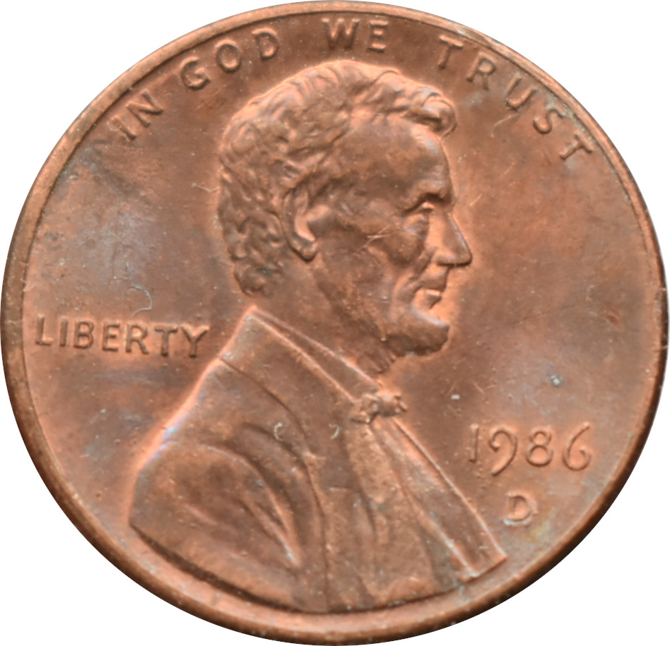 Spojené štáty 1 Cent 1986 D