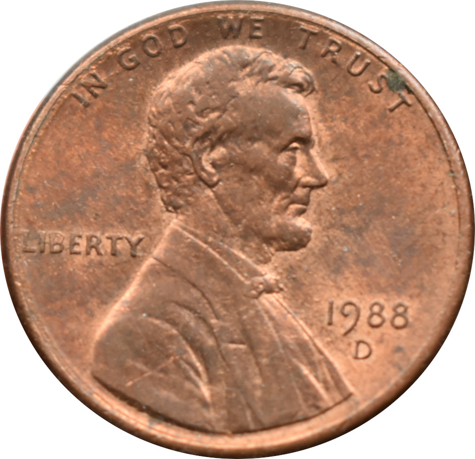 Spojené štáty 1 Cent 1988 D