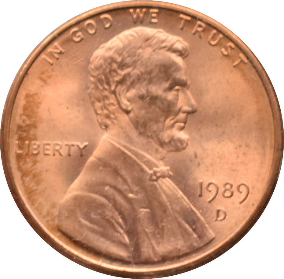 Spojené štáty 1 Cent 1989 D
