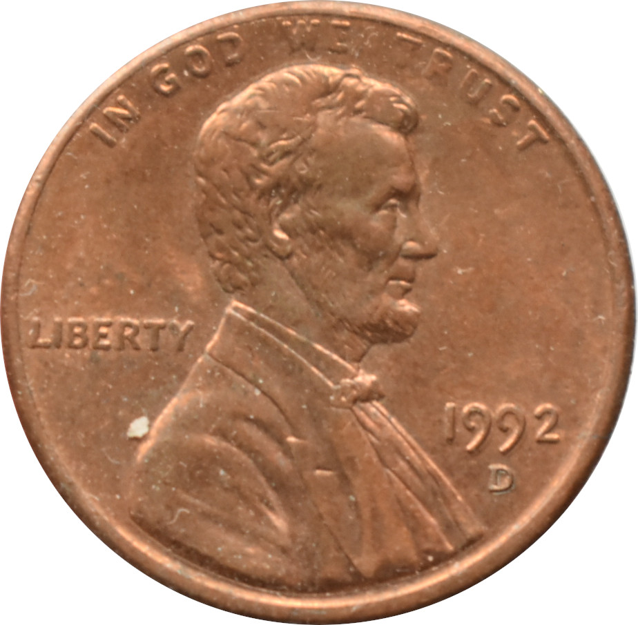 Spojené štáty 1 Cent 1992 D