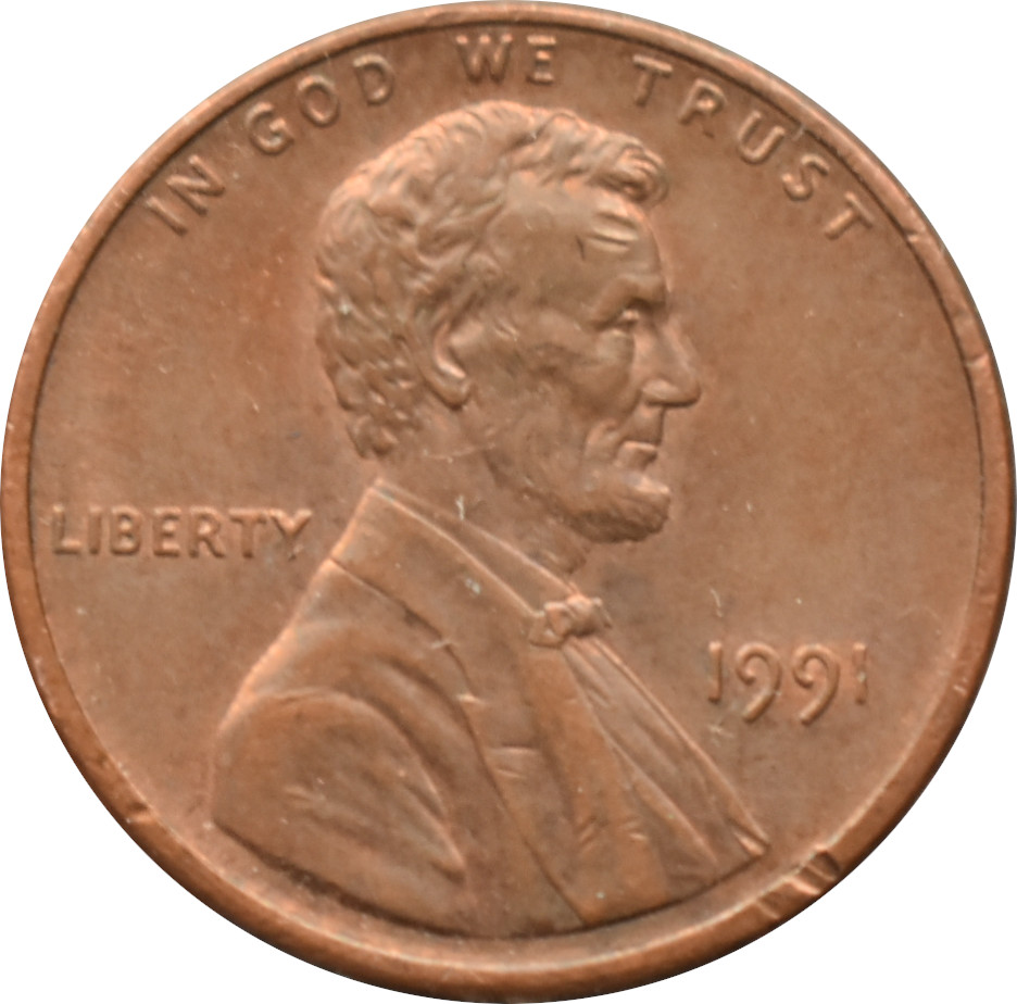 Spojené štáty 1 Cent 1991