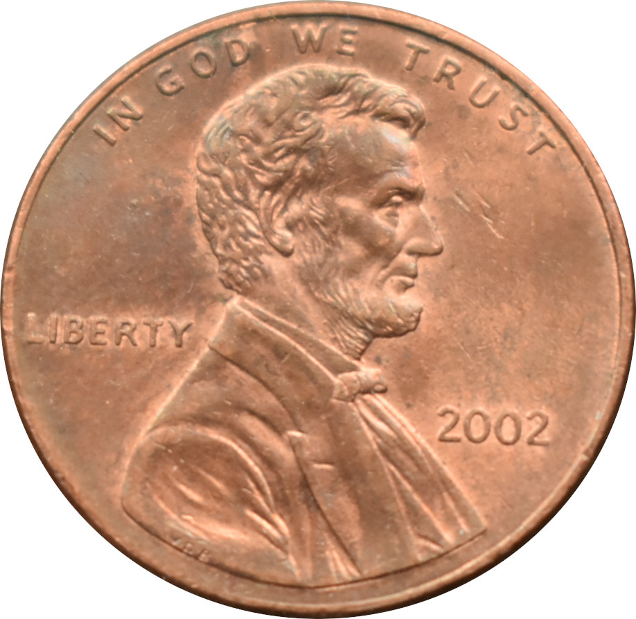 Spojené štáty 1 Cent 2002