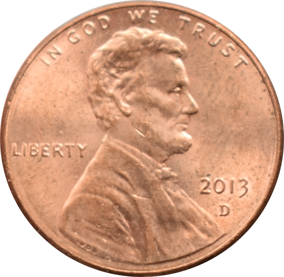 Spojené štáty 1 Cent 2013 D