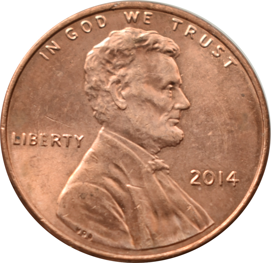 Spojené štáty 1 Cent 2014