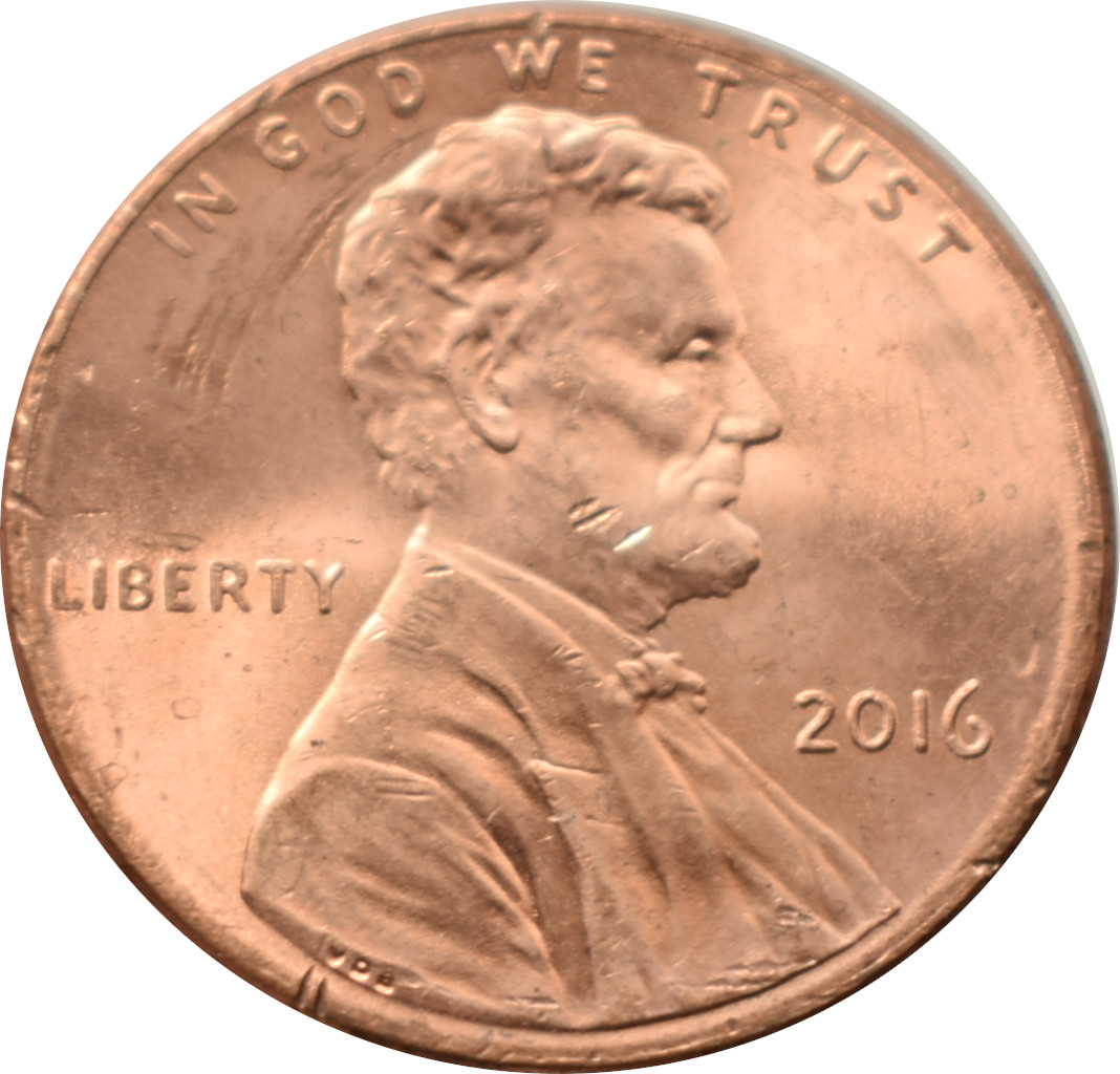Spojené štáty 1 Cent 2016