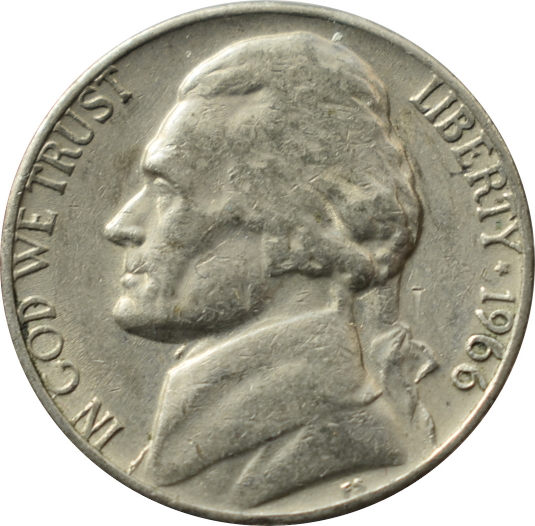 Spojené štáty 5 Cents 1966