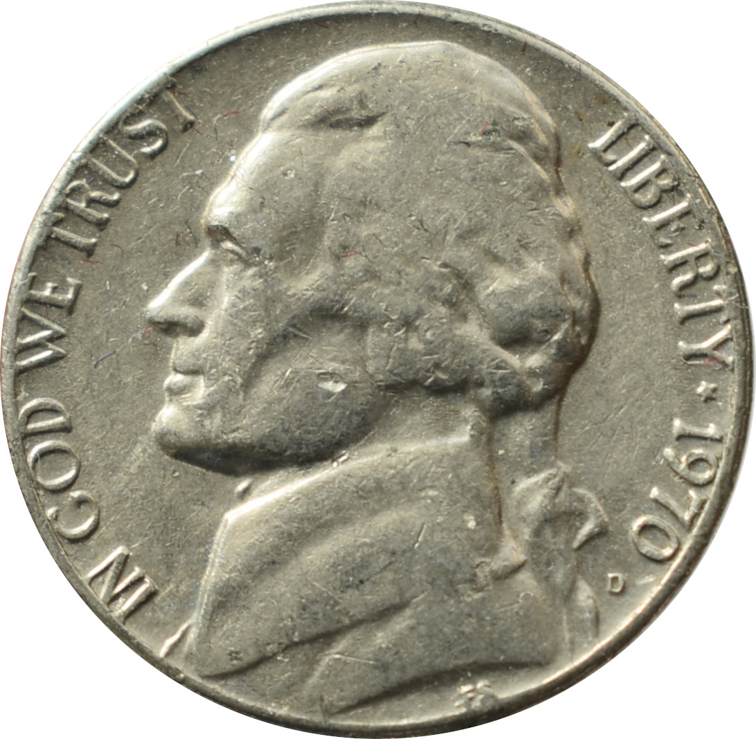 Spojené štáty 5 Cents 1970 D
