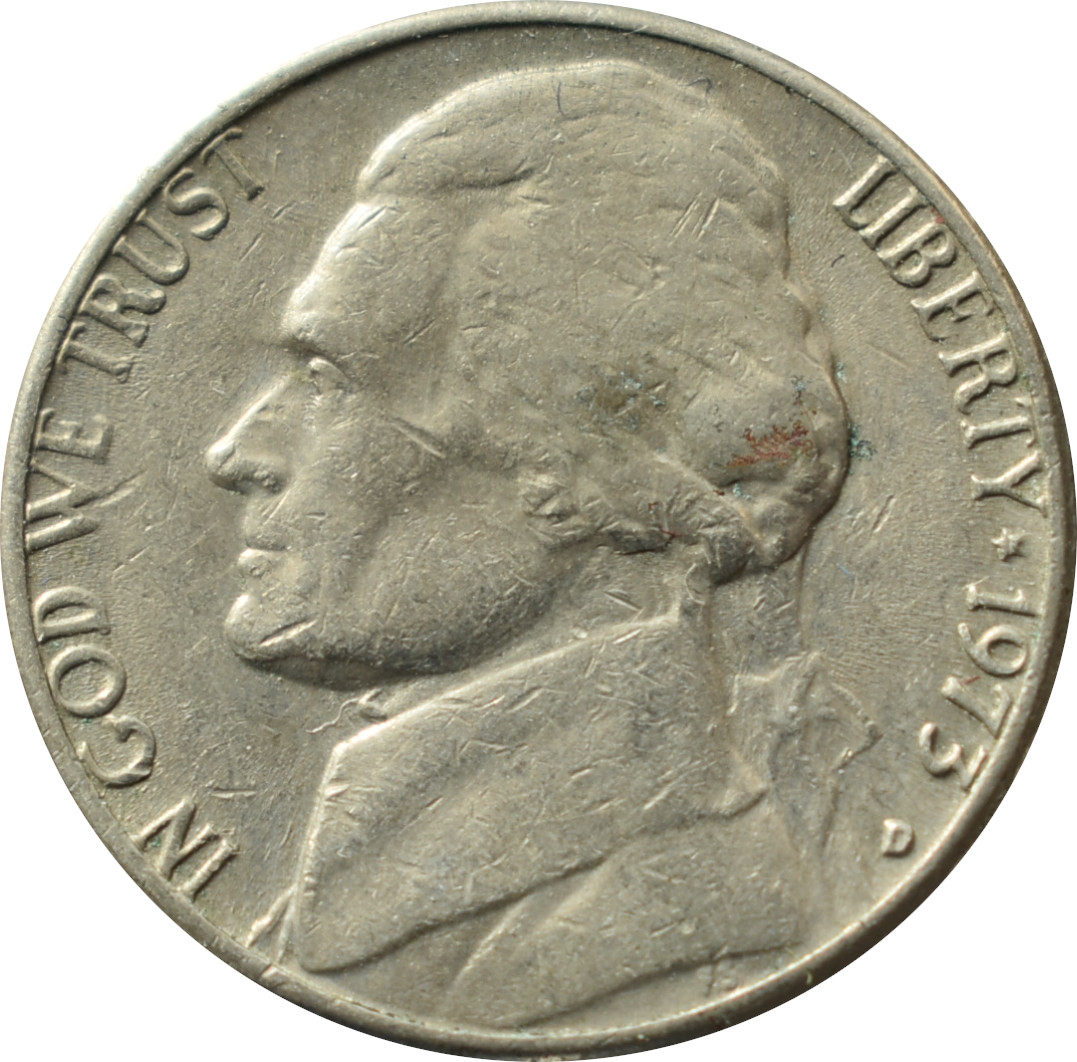 Spojené štáty 5 Cents 1973 D