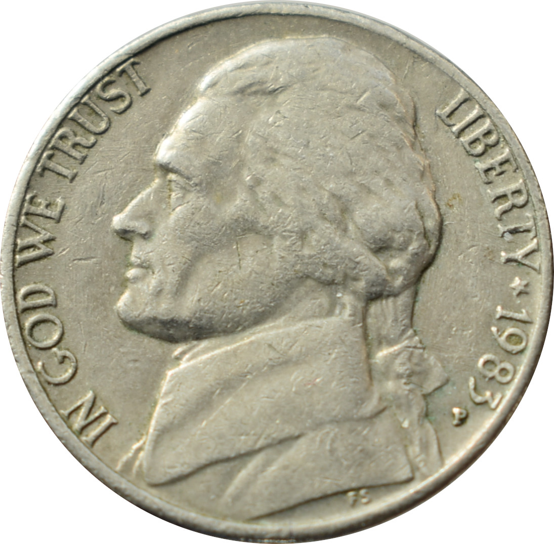 Spojené štáty 5 Cents 1983 D
