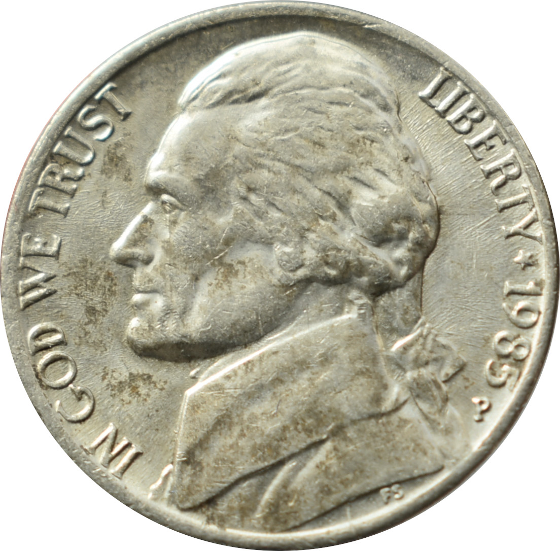 Spojené štáty 5 Cents 1985 P