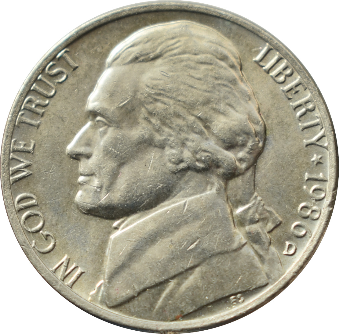 Spojené štáty 5 Cents 1986 D