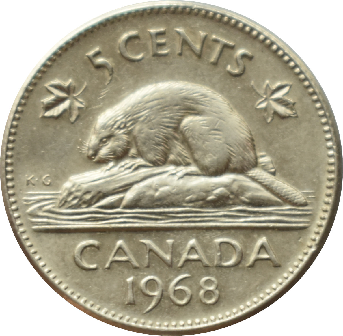 Kanada 5 Cents 1968